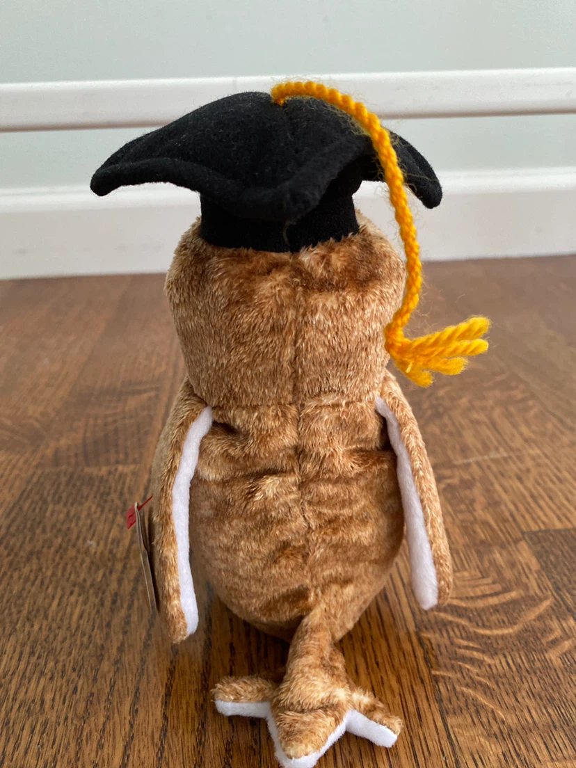 Beanie Baby Class of '00 Owl Plush - photo 3