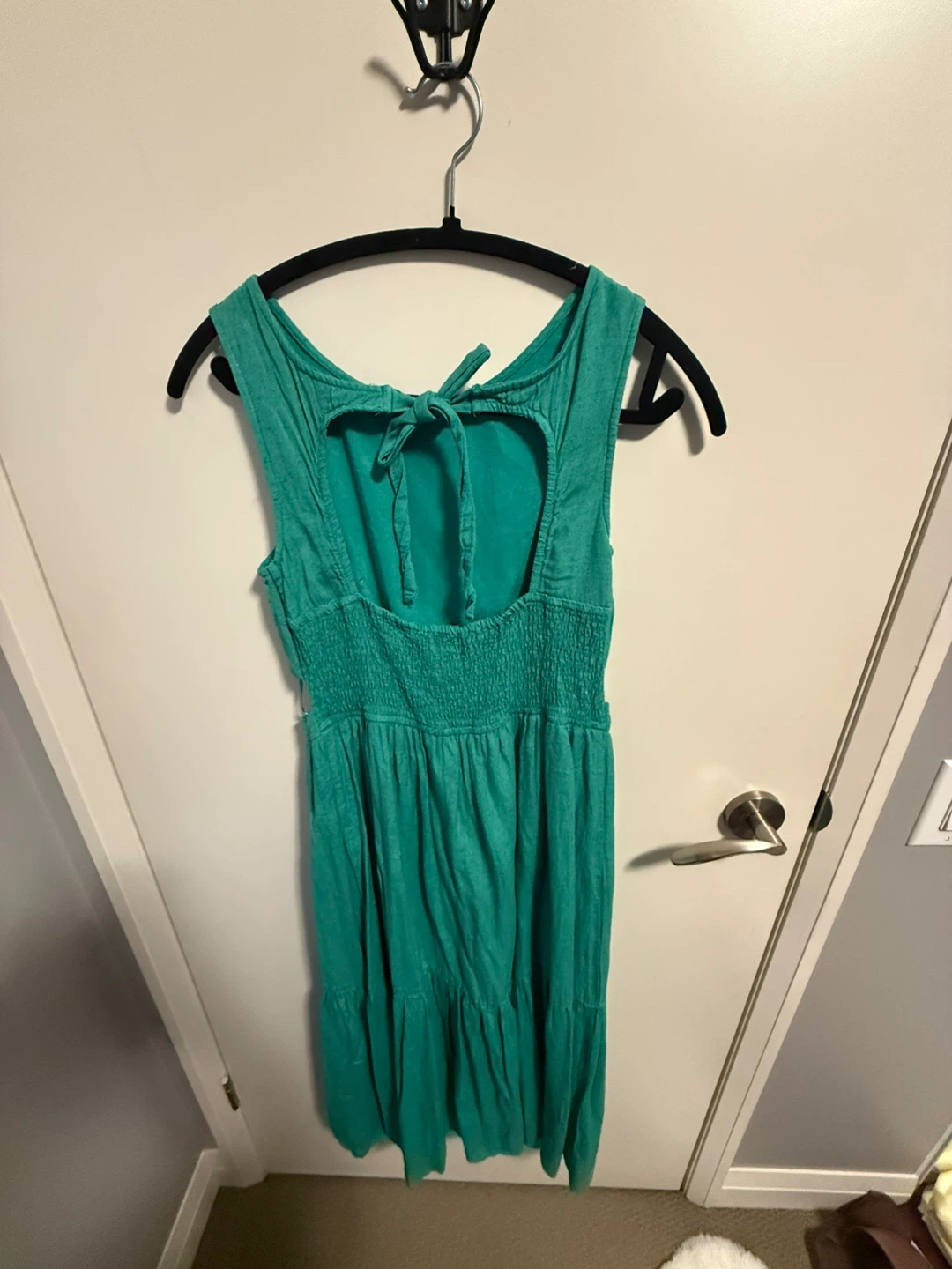 Green Tiered Sundress