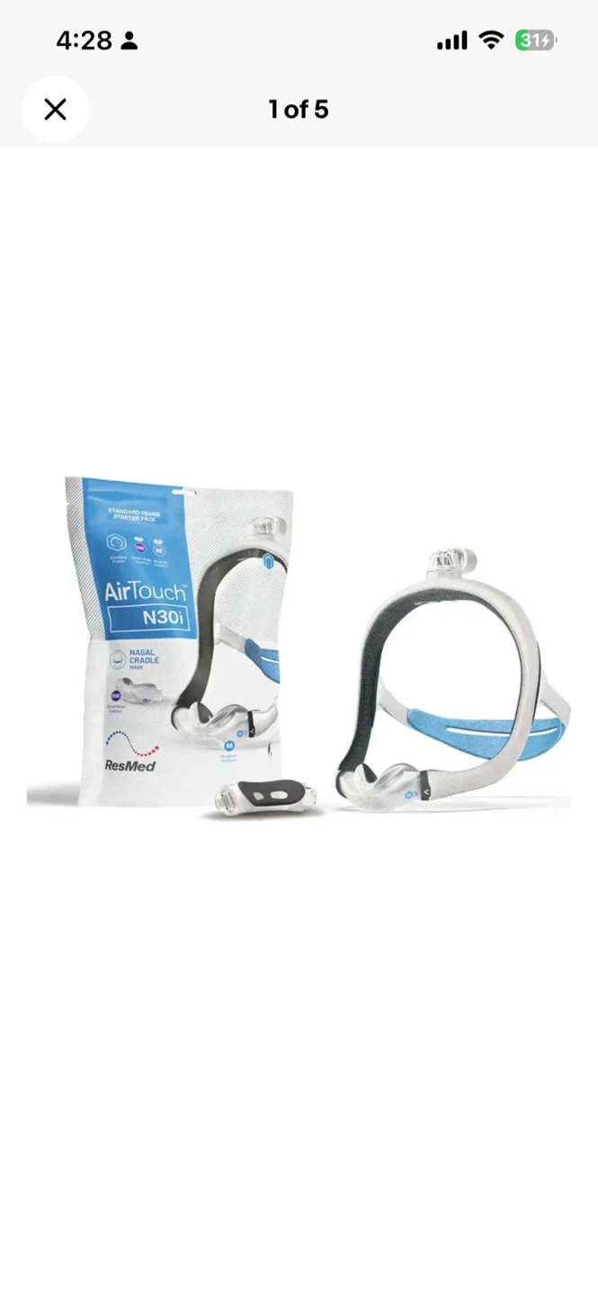 ResMed AirTouch N30i CPAP Mask Starter Kit