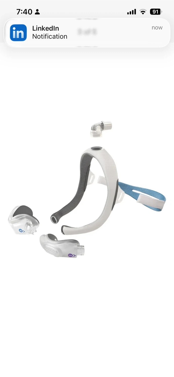 ResMed AirTouch N30i CPAP Mask Starter Kit - photo 3