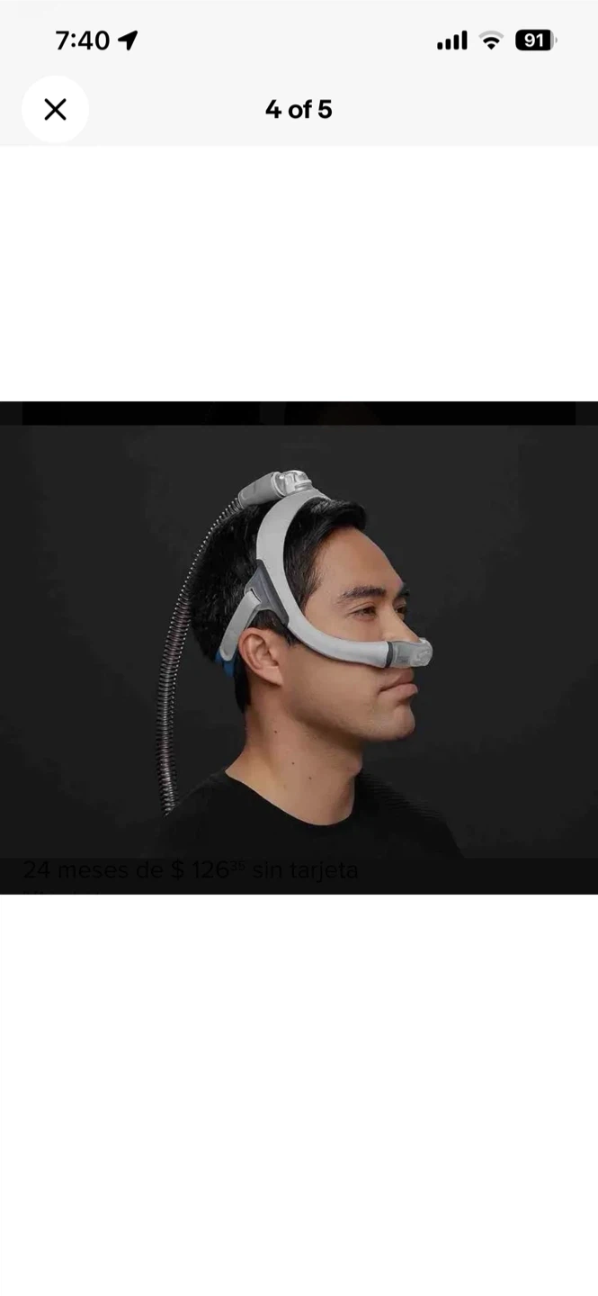 ResMed AirTouch N30i CPAP Mask Starter Kit - photo 5