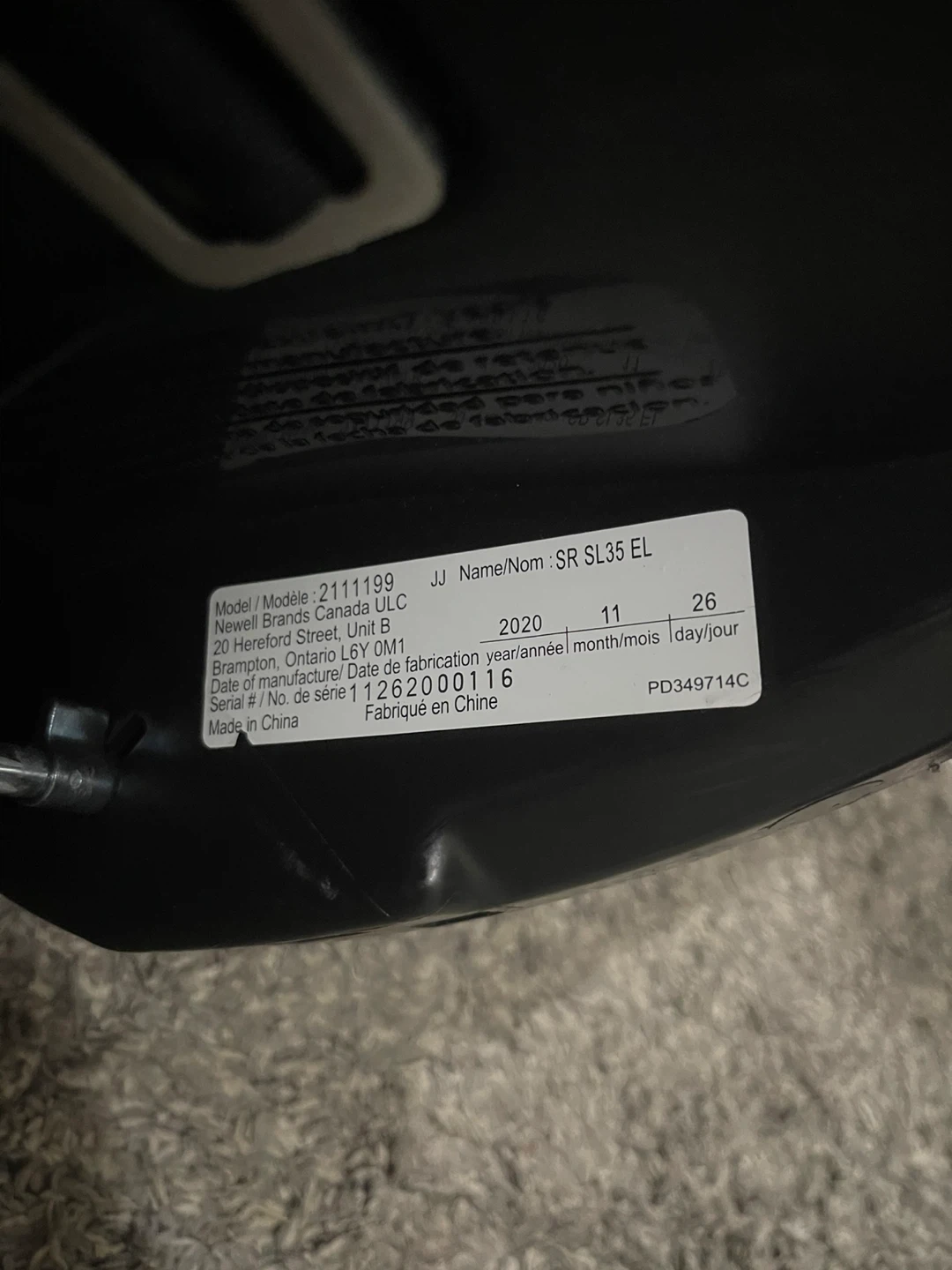 Graco SnugRide 35 EL Infant Car Seat - photo 3