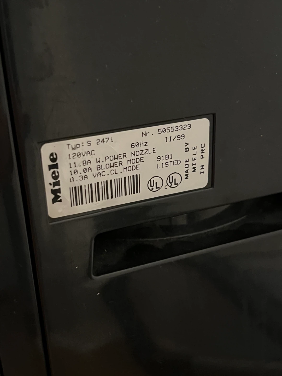 Miele Vacuum - photo 3