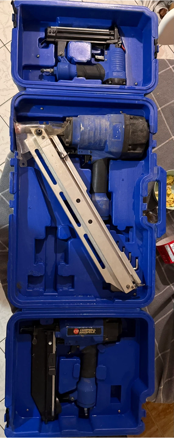 Campbell Hausfeld 3-Piece Pneumatic Nailer Combo Kit