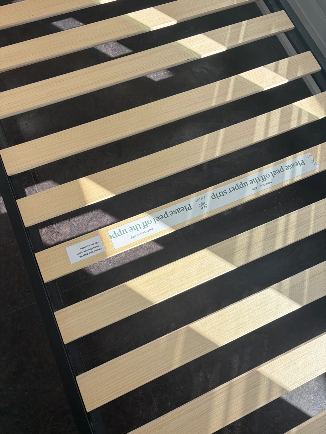 Metal Bed Frame with Wooden Slats - photo 4
