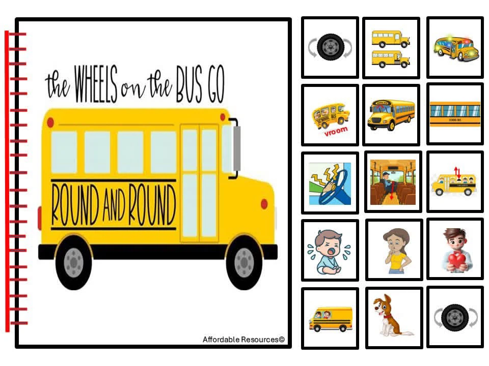 Adaptive Velcro SONG Storybook - photo 3