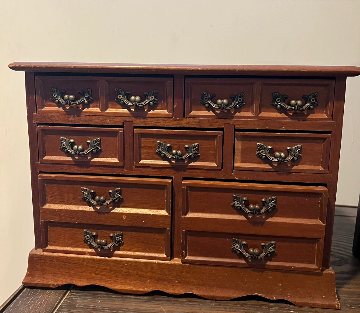 3drawers jewelry box