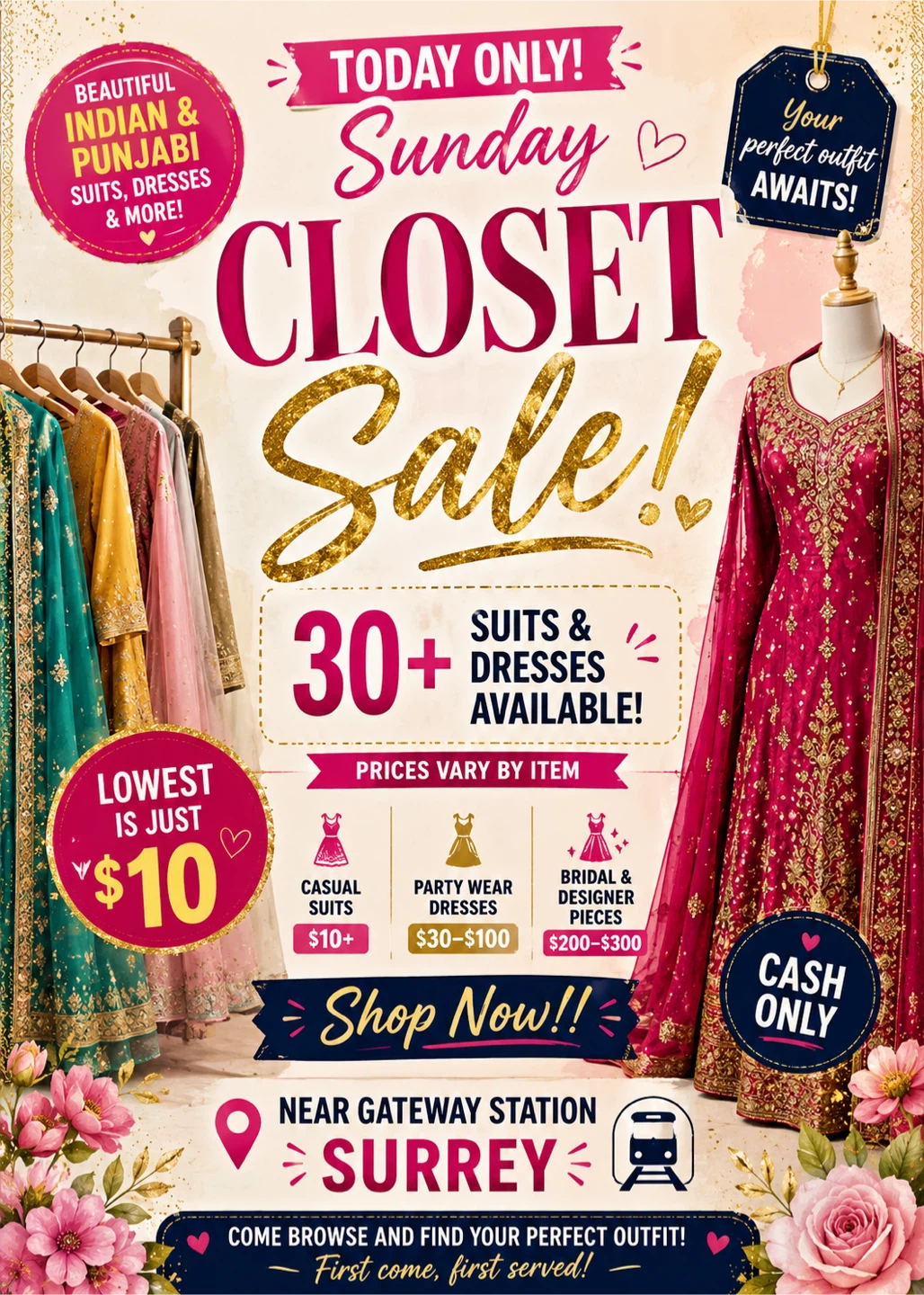Indian & Punjabi Suits, Dresses & More