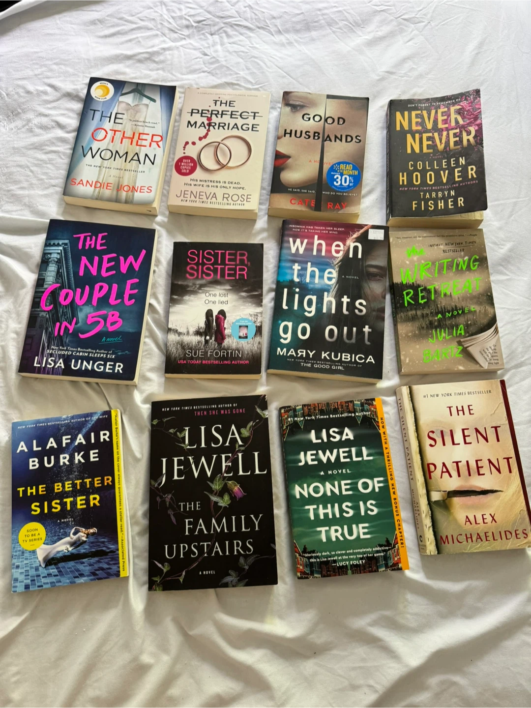 Bestselling Books $10 each