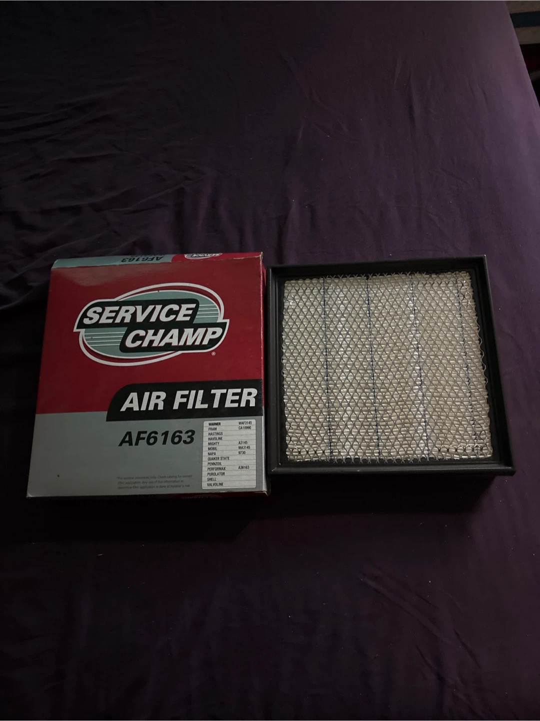 Service Champ AF6163 Air Filter
