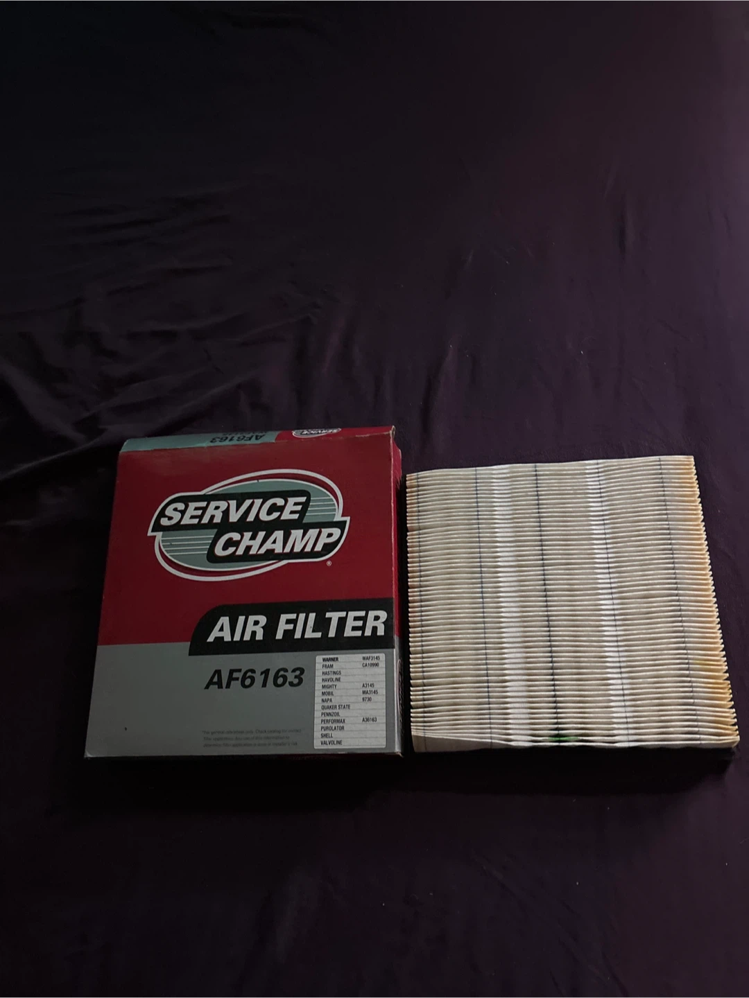 Service Champ AF6163 Air Filter - photo 2