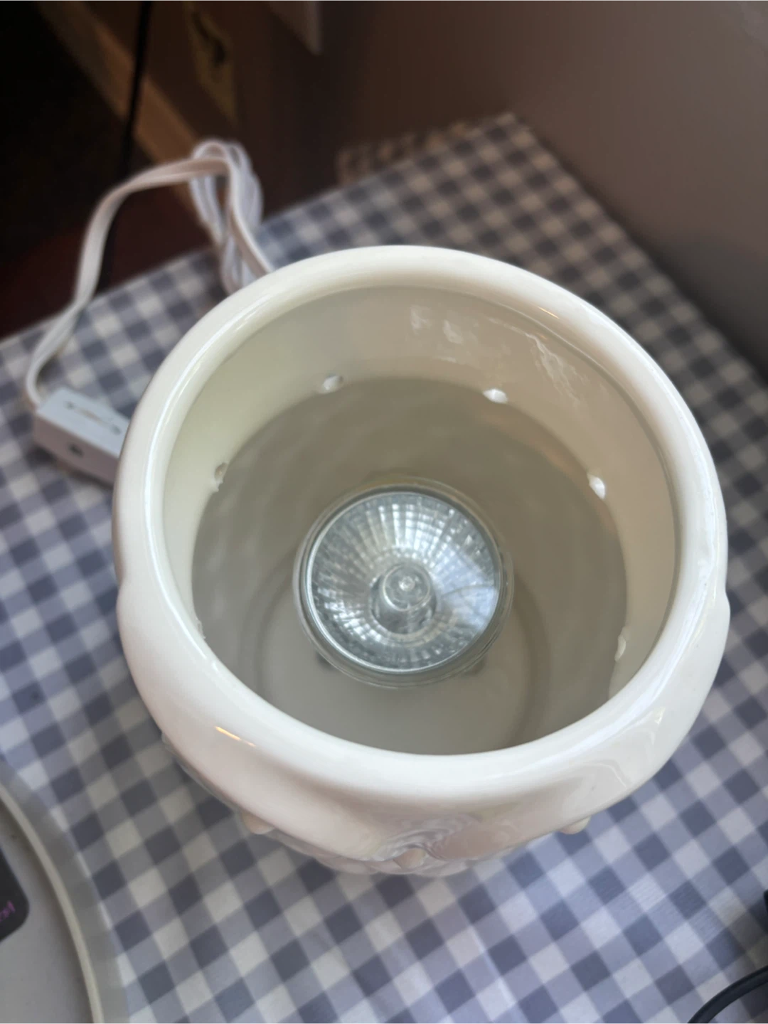 White Owl Ceramic Wax Warmer/Burner - photo 2