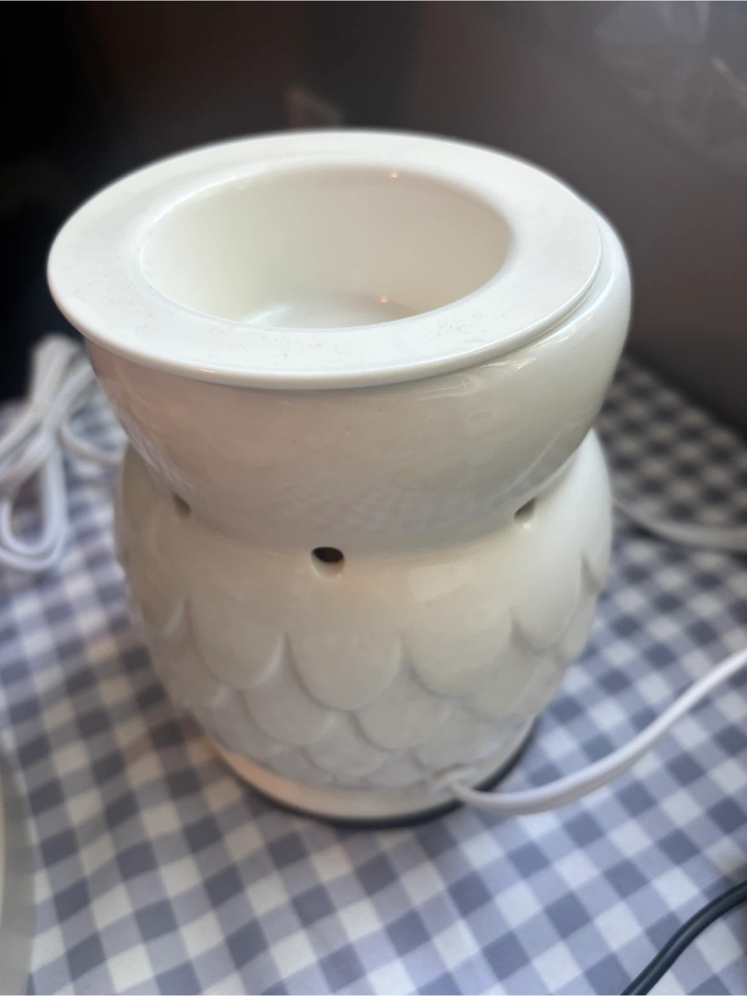 White Owl Ceramic Wax Warmer/Burner - photo 5