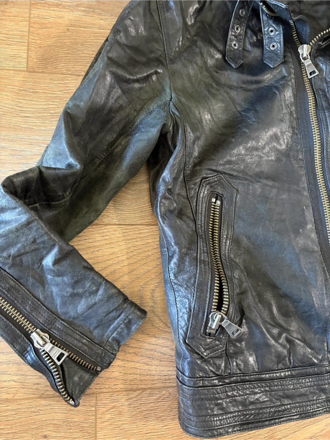 Burberry Black Label Leather Jacket