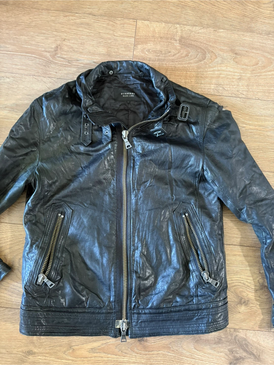 Burberry Black Label Leather Jacket - photo 3