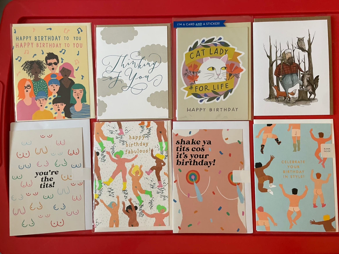 Mixed Greeting Card Bundle of 8 NEW