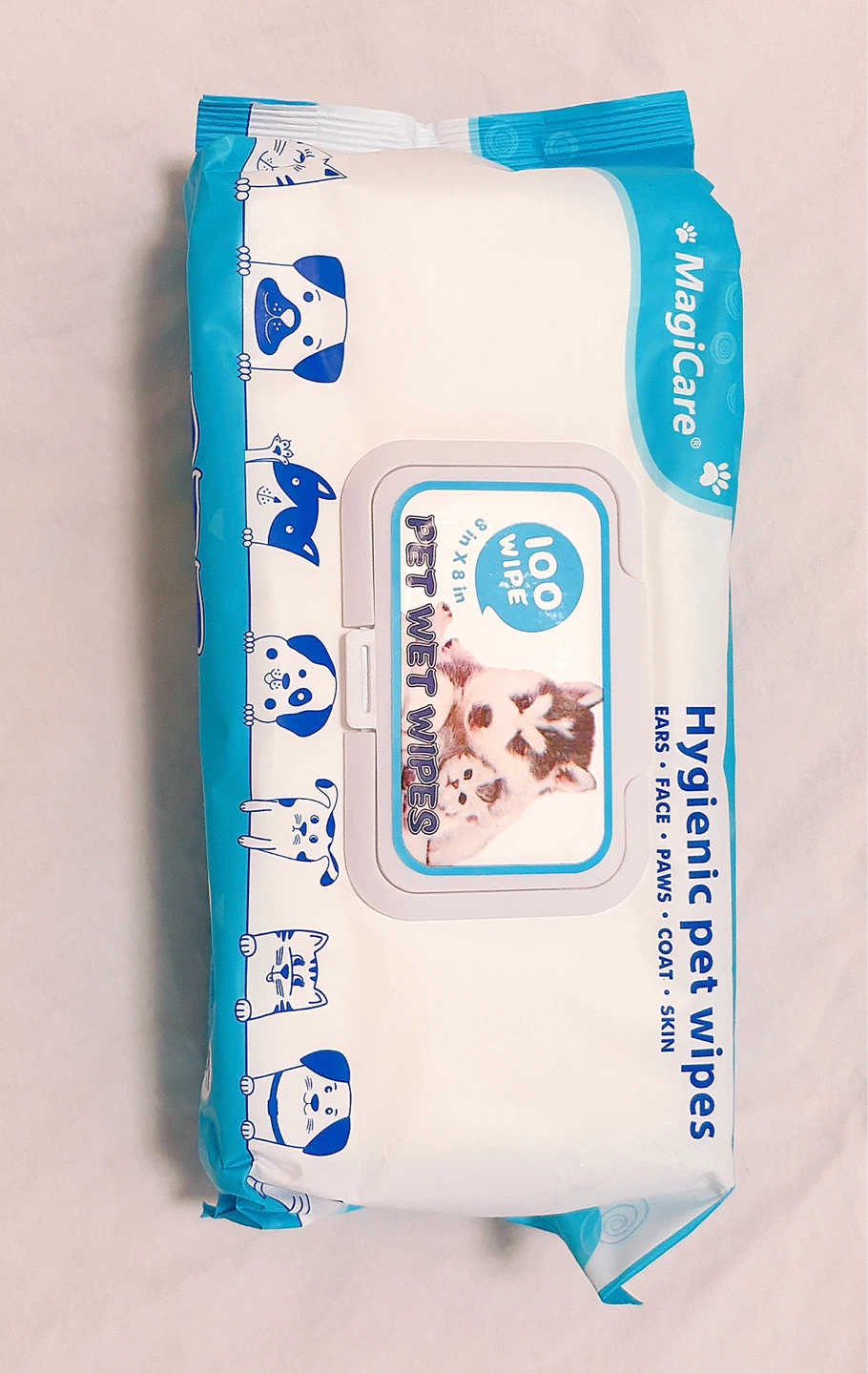 MagiCare Pet Wet Wipes - 100 Count