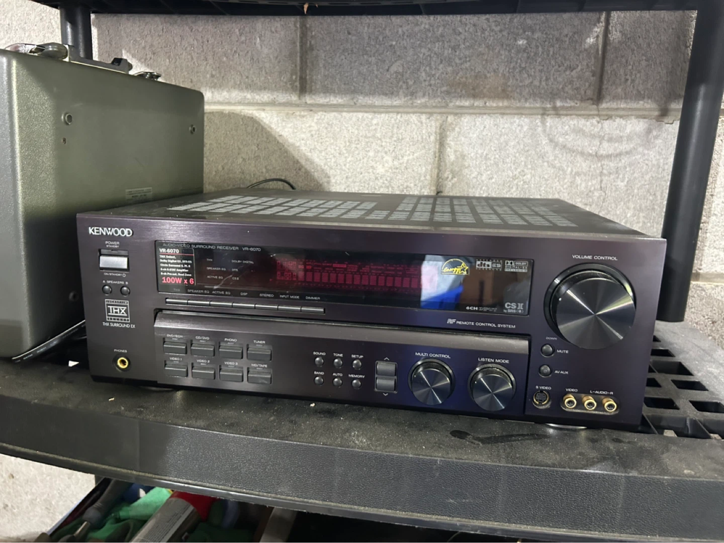 Kenwood VR-6070 Audio/Video Surround Receiver
