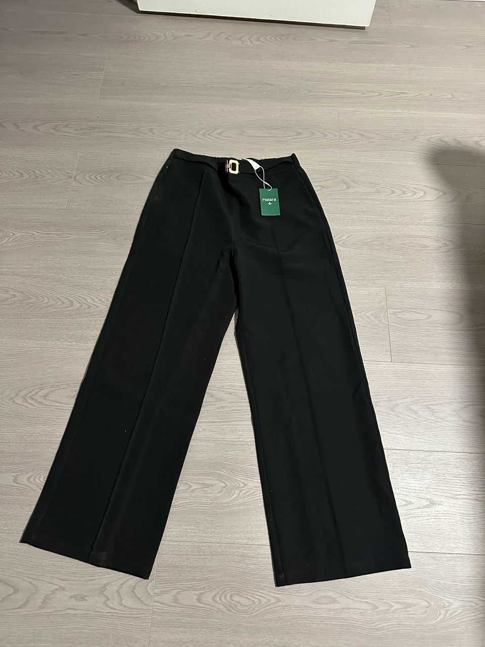 Halara Black Wide Leg Pants Size M