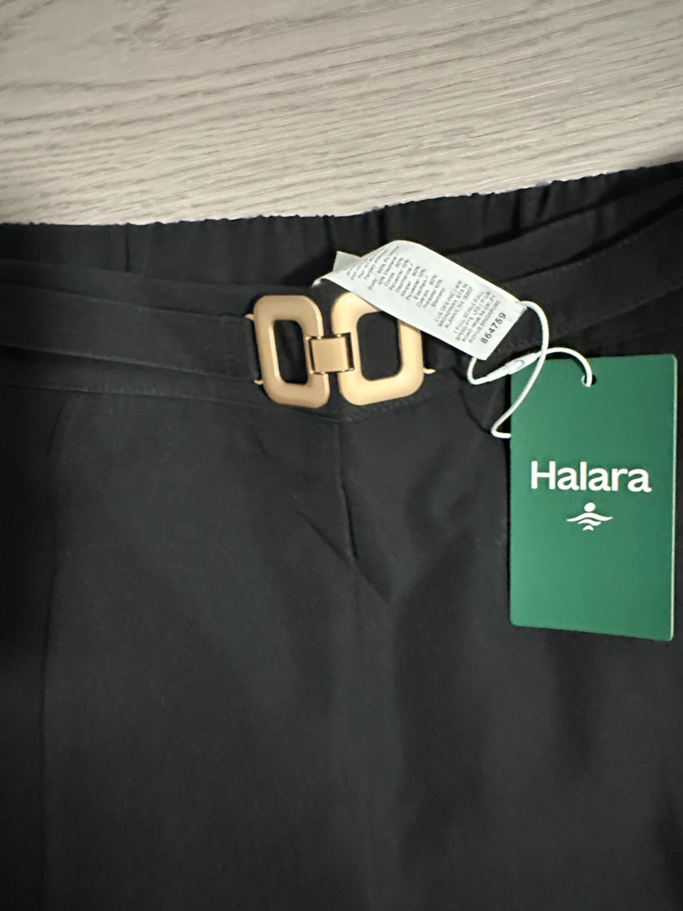 Halara Black Wide Leg Pants Size M - photo 2