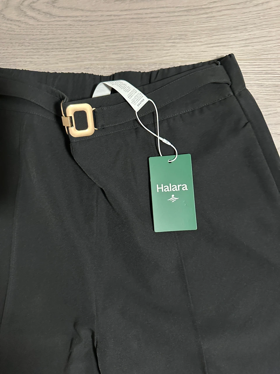 Halara Black Wide Leg Pants Size M - photo 3