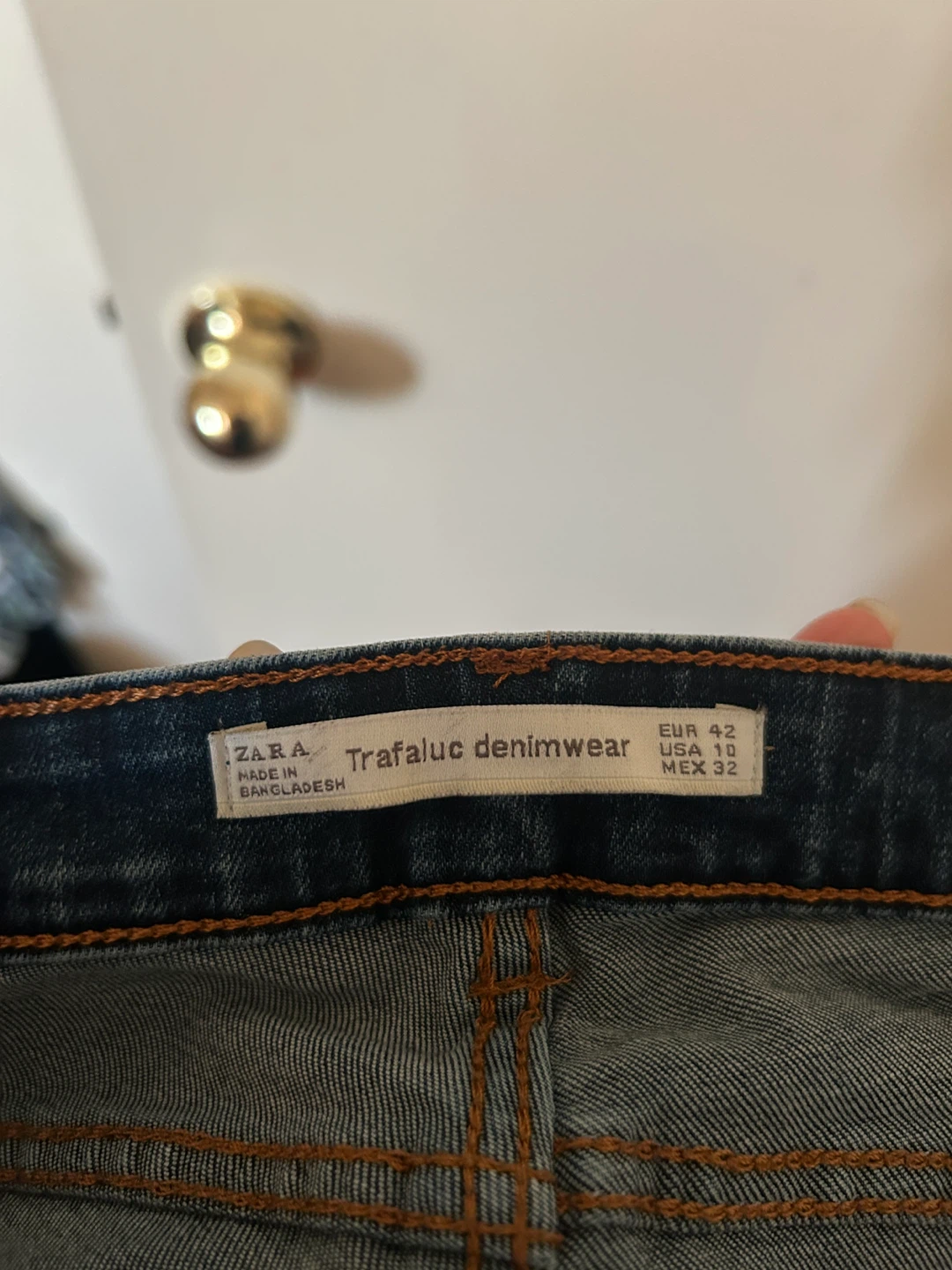 ZARA Trafaluc Denimwear Blue Jeans