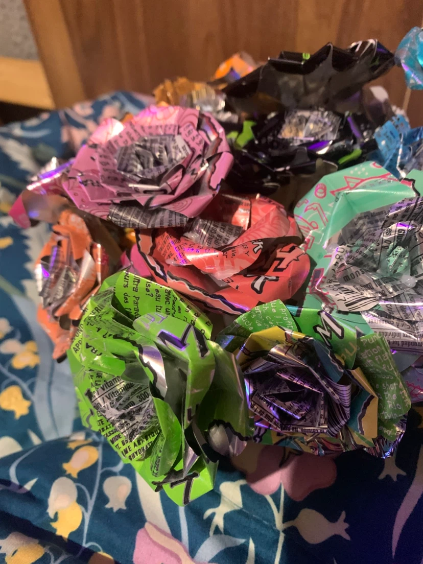 Handmade Monster Can Flowers - photo 2