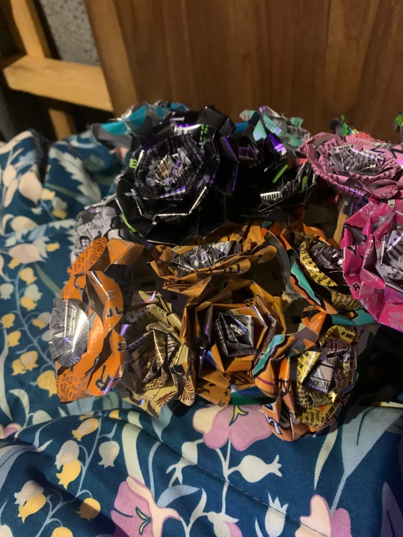 Handmade Monster Can Flowers - photo 4