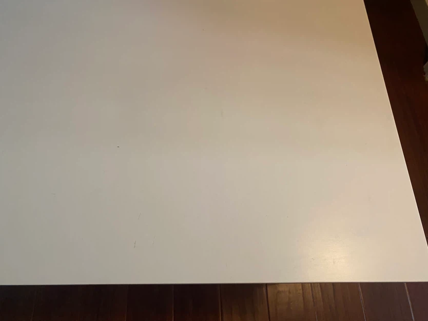 White IKEA desk - photo 3