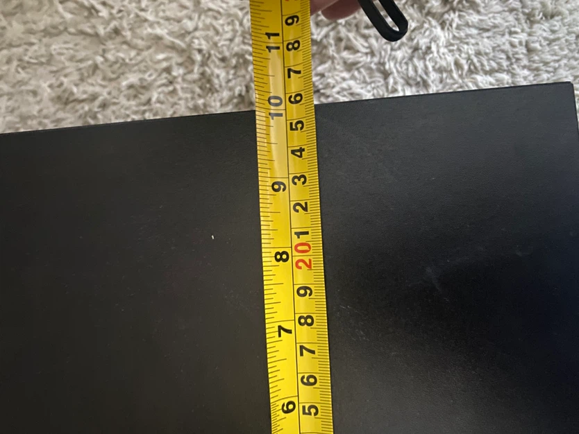 Black Monitor Riser Stand with Shelf - photo 3