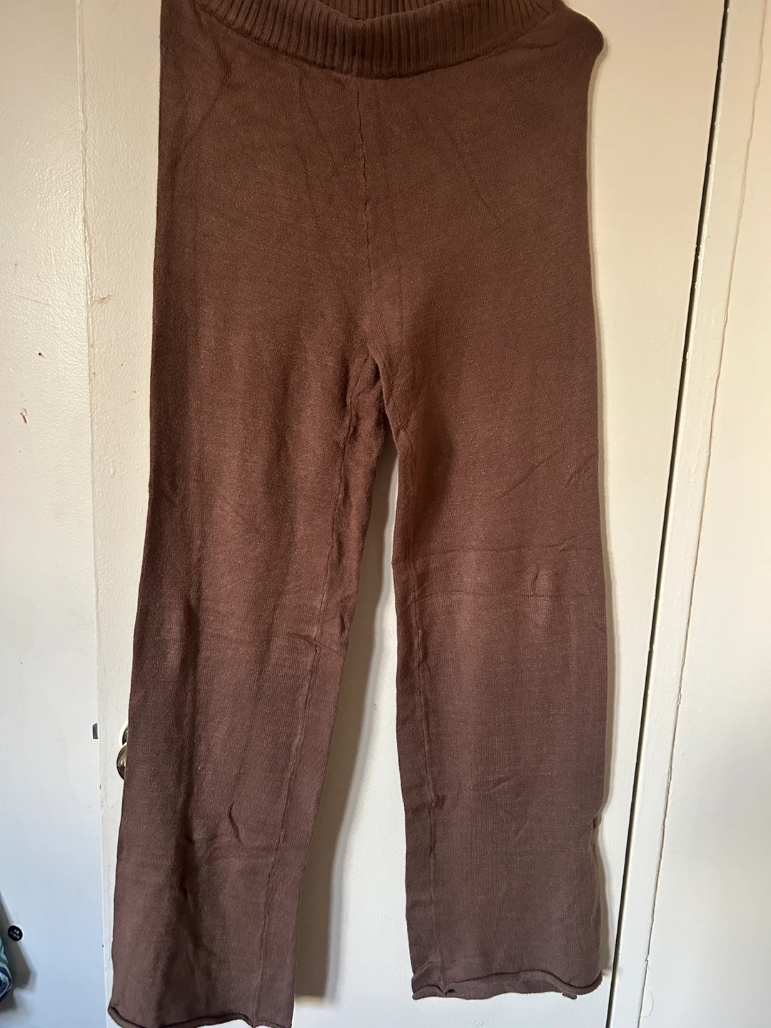 Bluenotes Knit Pants - Brown