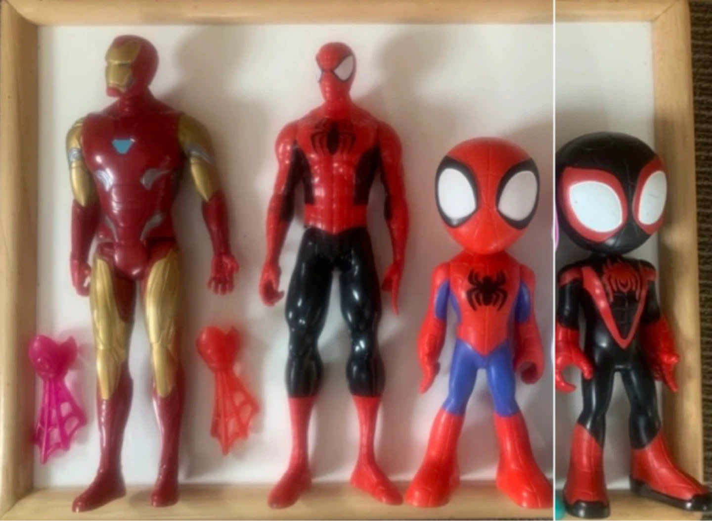 Marvel Action Figures - Iron Man, Spider-Man, etc.