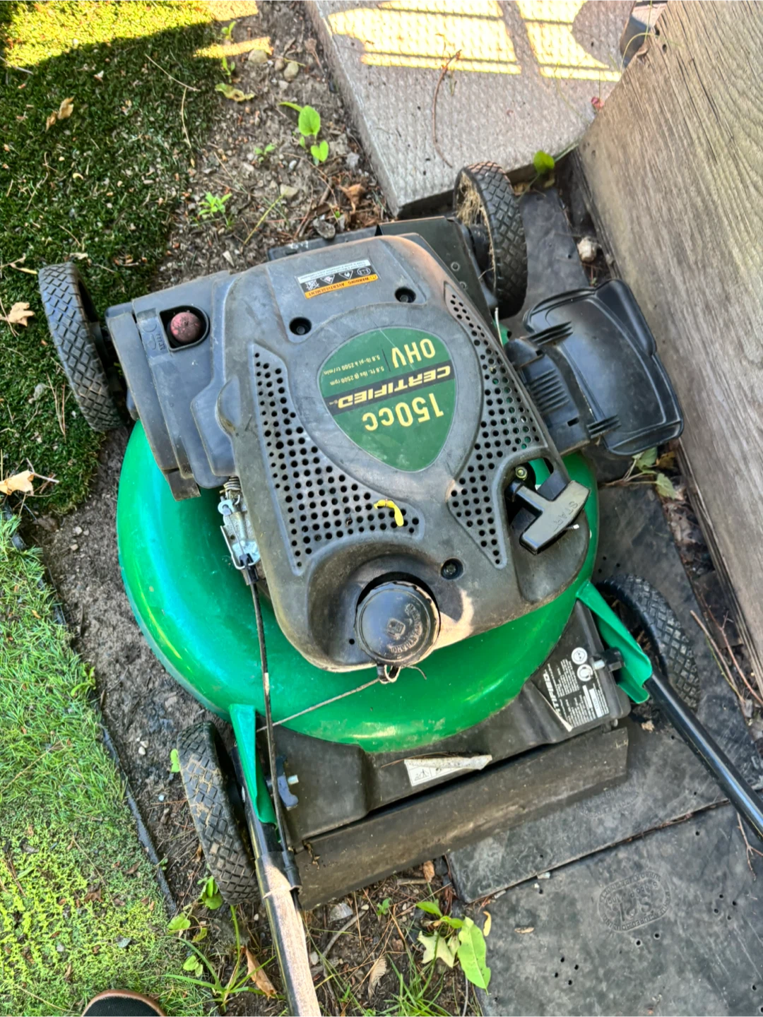 Certified 150cc OHV Gas Lawn Mower