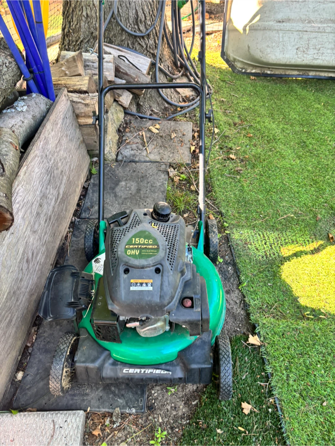 Certified 150cc OHV Gas Lawn Mower - photo 3