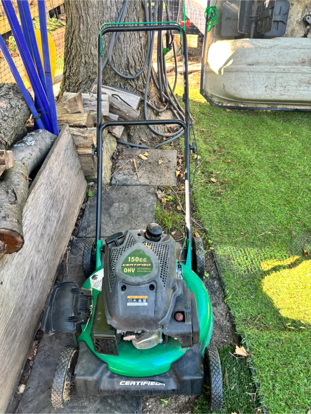 Certified 150cc OHV Gas Lawn Mower - photo 4