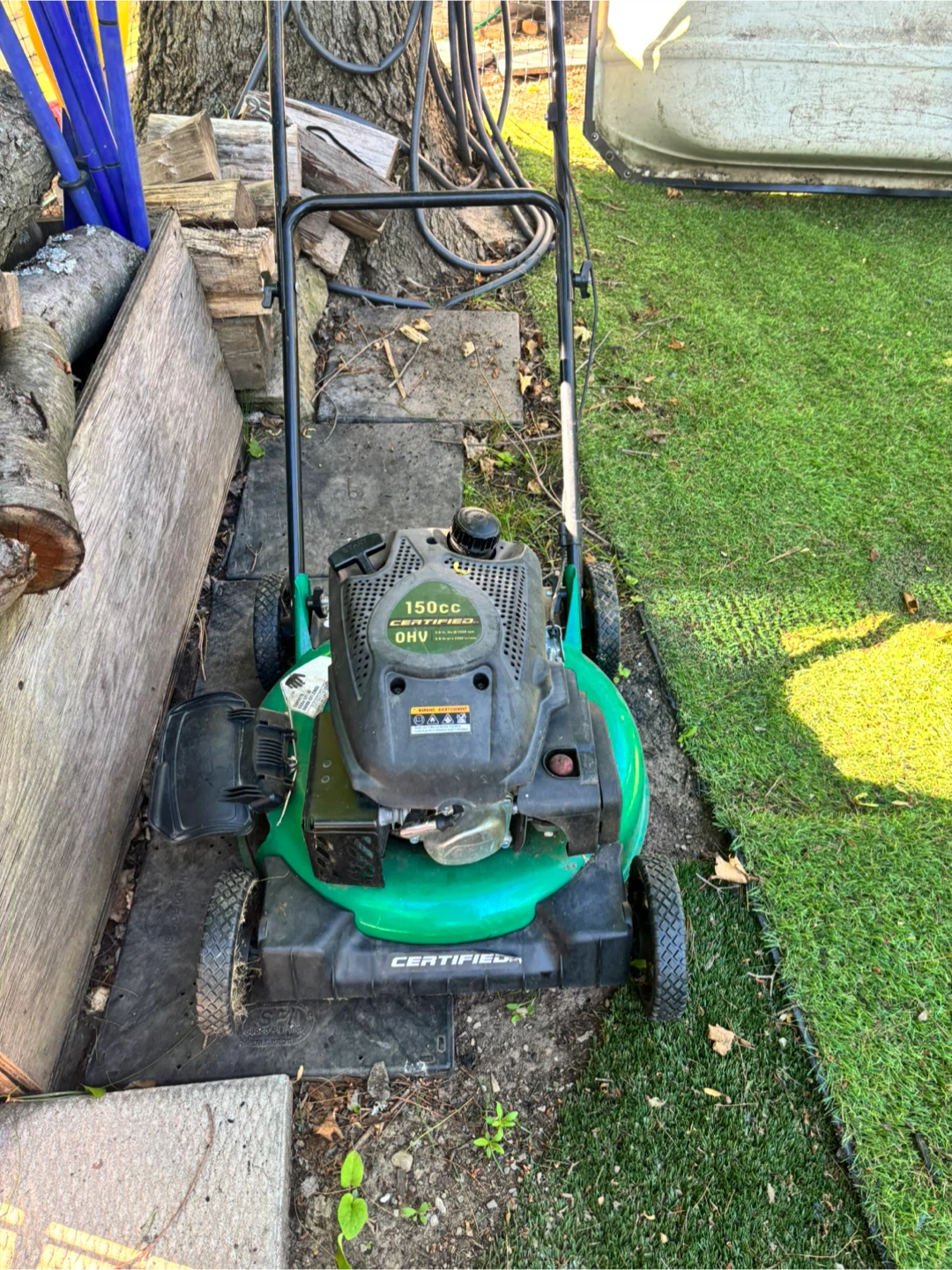 Certified 150cc OHV Gas Lawn Mower - photo 5