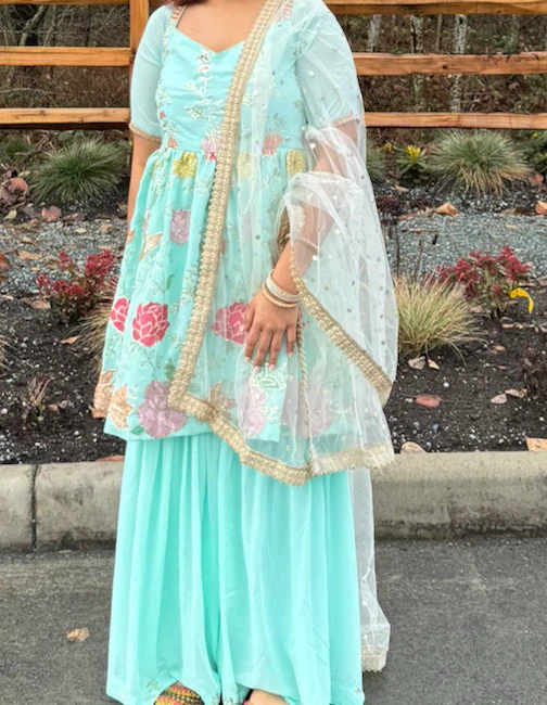 Floral Sharara Suit