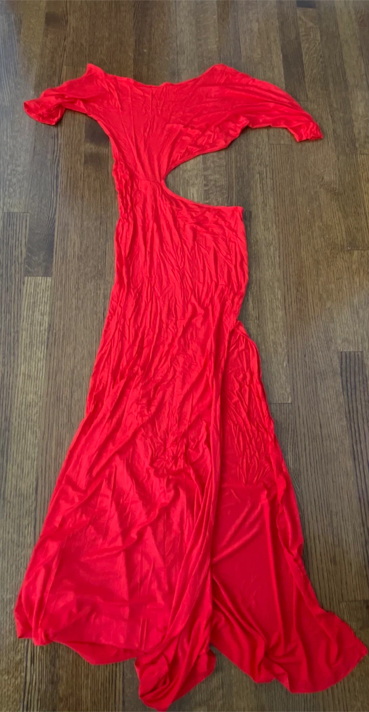 Red dance costume dress - photo 2