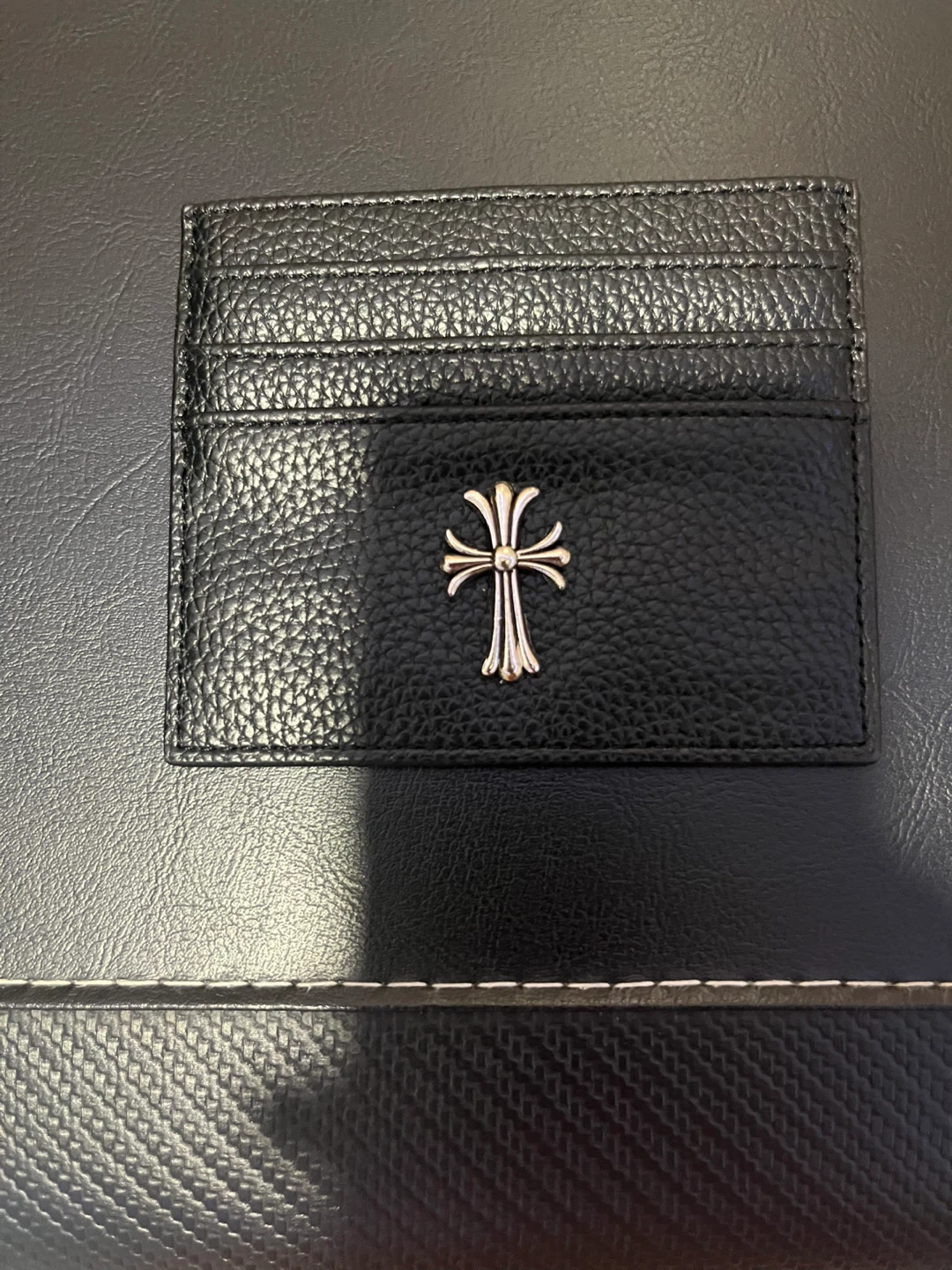 Black Leather Cardholder