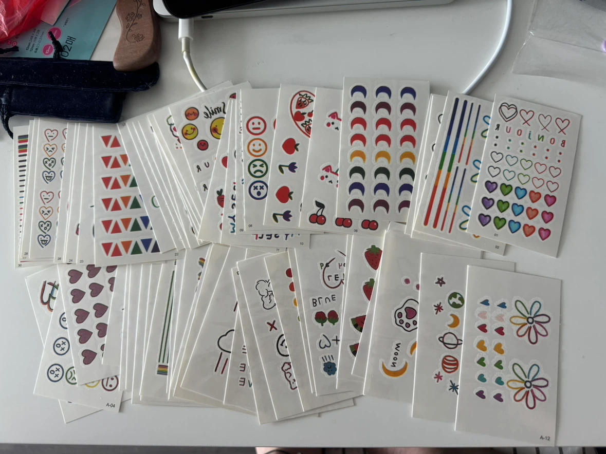 Moving sales- must go temporary tattoo stickers