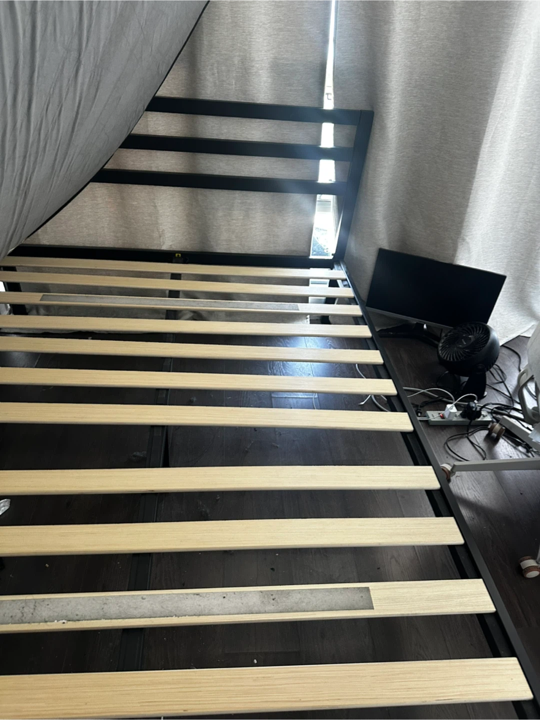 Queen size bed frame