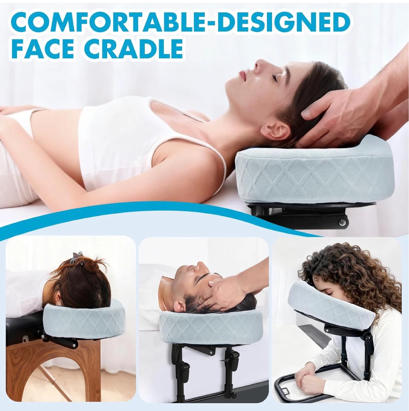 Adjustable Face Cradle Pillow for Massage - photo 2