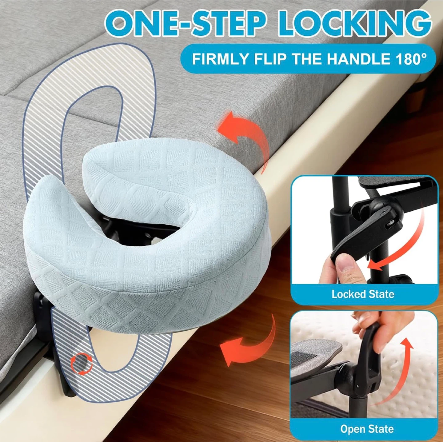 Adjustable Face Cradle Pillow for Massage - photo 3