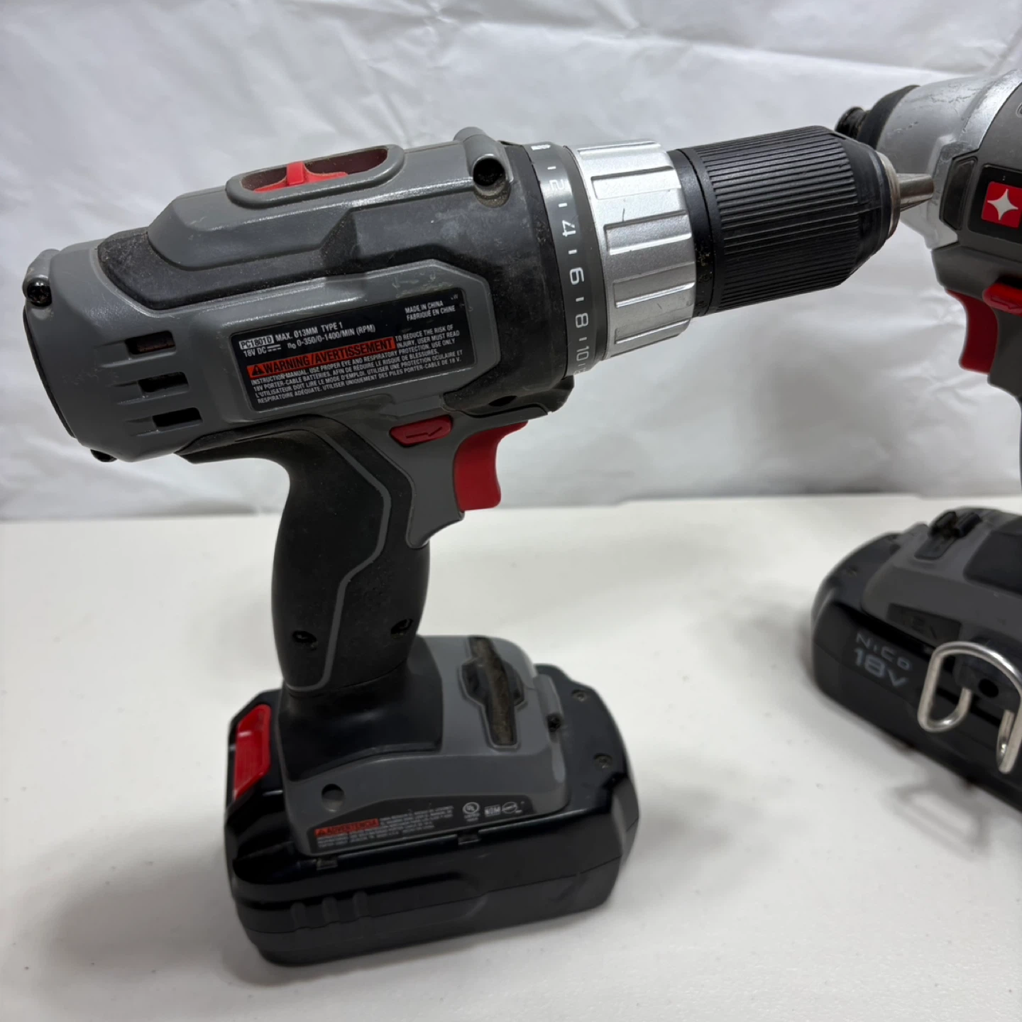 Porter-Cable PC1801D 18V Cordless Drill and impact drill - photo 4