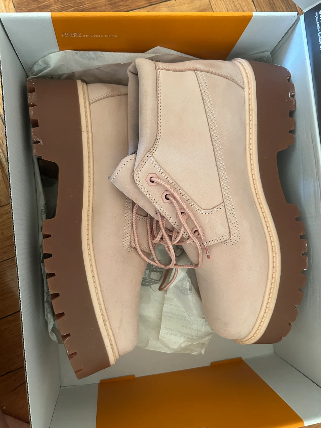 Timberland "Stone Street" Boots Pink Nubuck