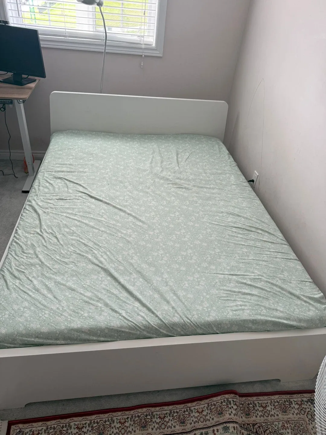 IKEA Malm White Bed Frame