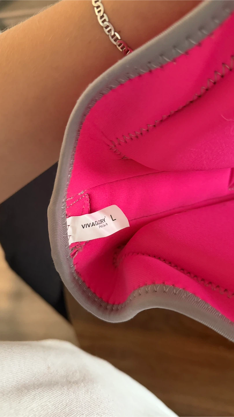 VIVAGLORY Pet Life Jacket - Pink - Size L - photo 3