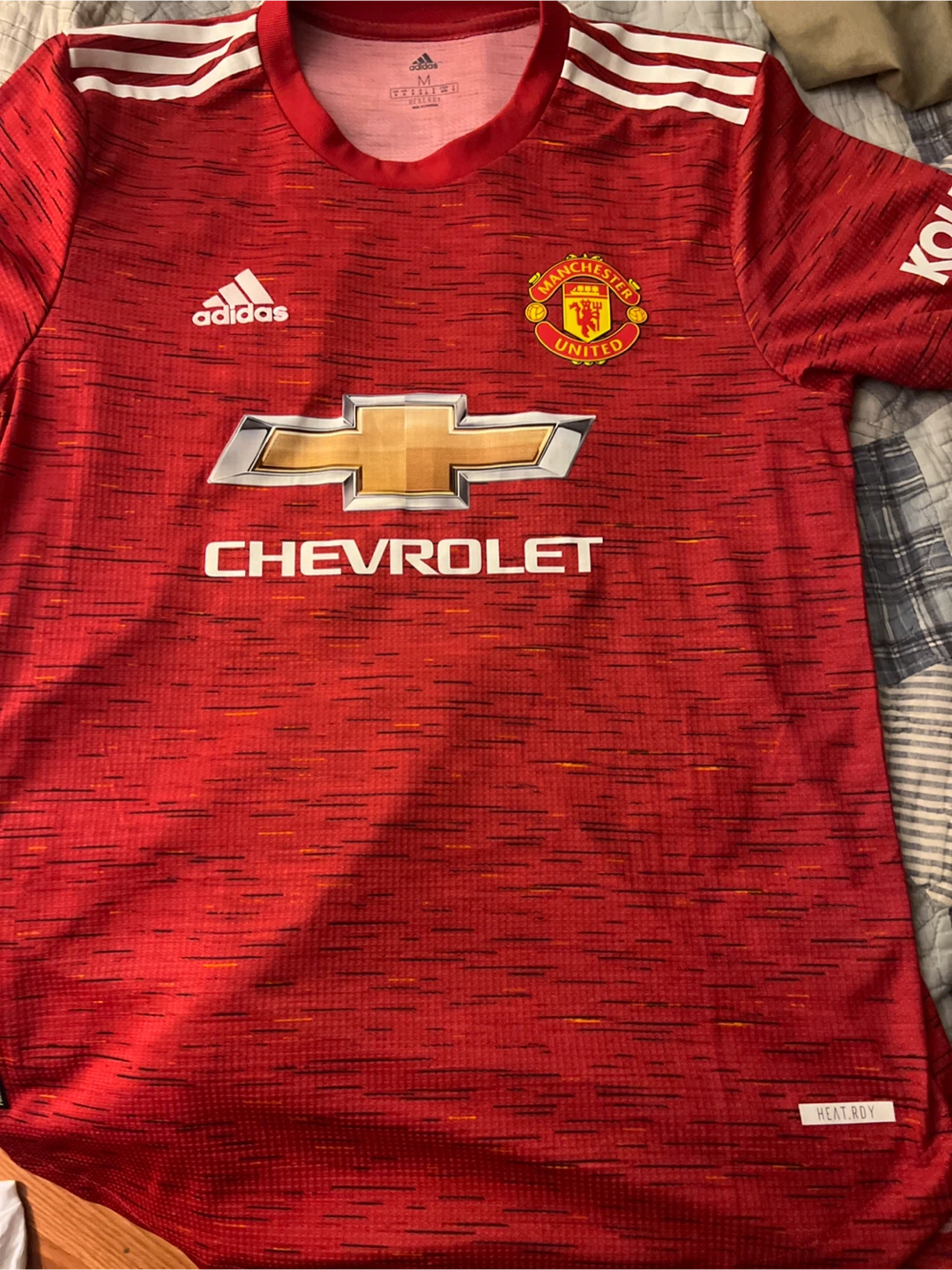 Adidas Manchester United Rashford 10 Soccer Jersey Size M