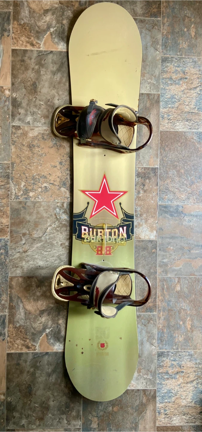 Burton Snowboard with Bindings