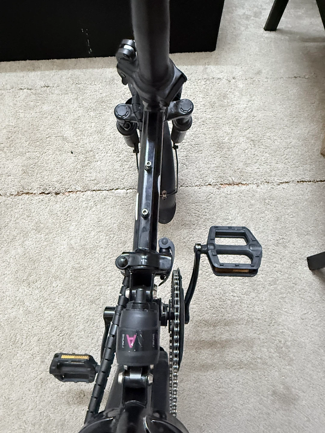 Black E-BIKE Folding Electric Bicycle - photo 2